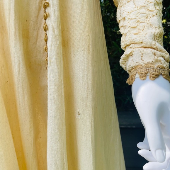 Vintage Union Made Victorian Revival Dress - Picture 3 of 13